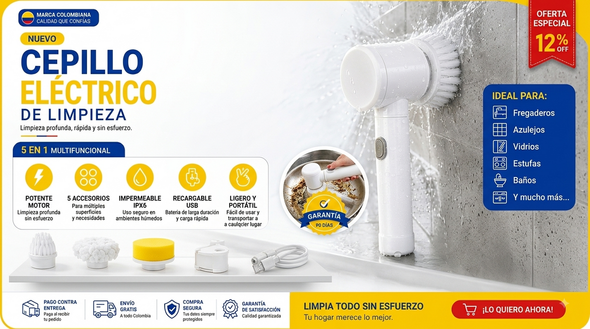 Cepillo de limpieza multifuncional