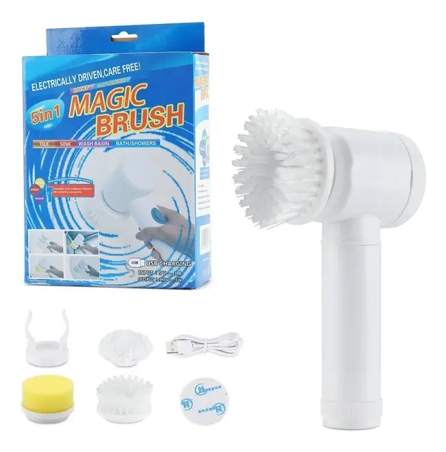 Cepillo de limpieza eléctrico 5 en 1
